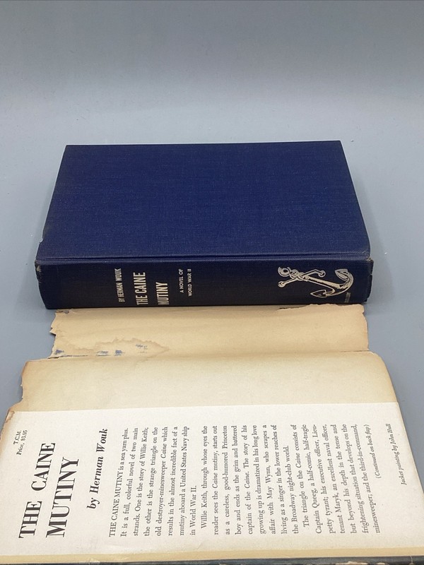 The Caine Mutiny Herman Wouk 1951 1stEd. Hardcover Dust Jacket gallery