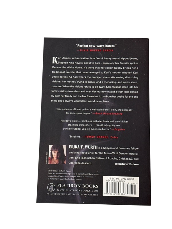 White Horse Erika T Wurth Paperback Book Horror Supernatural Thriller Novel gallery