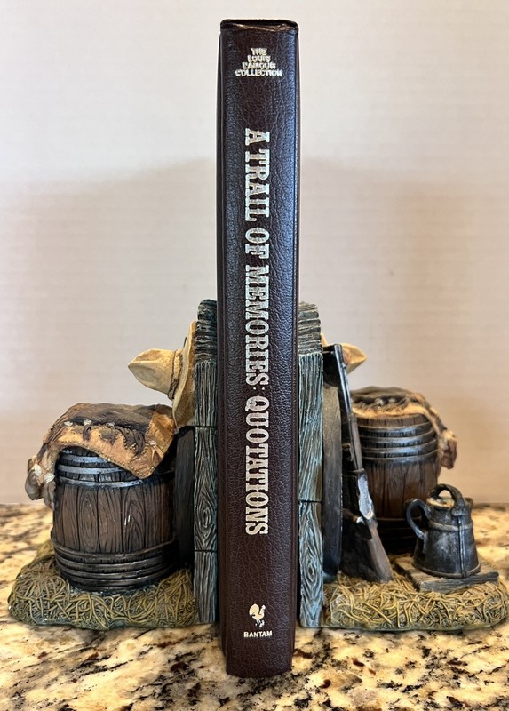 A Trail of Memories: The Quotations of Louis L’Amour Leatherette — VERY GOOD