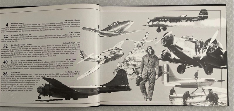 Vtg AVIATION QUARTERLY 1981, VOL 7, No 1, 2, 3 & 4 Limited Number Edition 4958 gallery