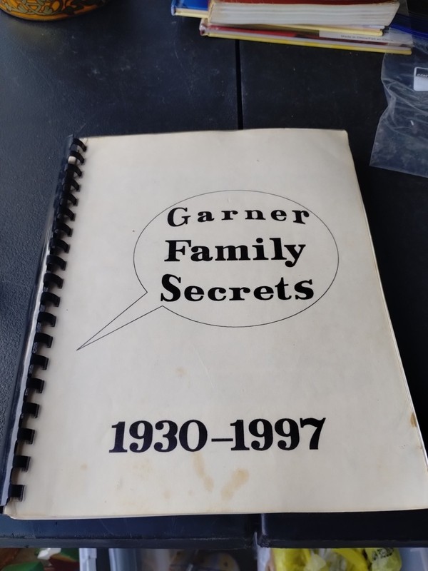 Garner Family Secrets 1930–1997 Vntg Spiral Family Cookbook Community Recipes
