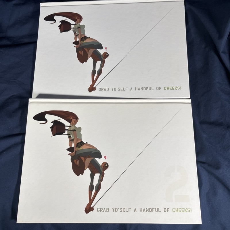 Grab Yo’self A Handful Of Cheeks Vol 1 & 2 Sean Galloway Hardcover Rare OOP VG+
