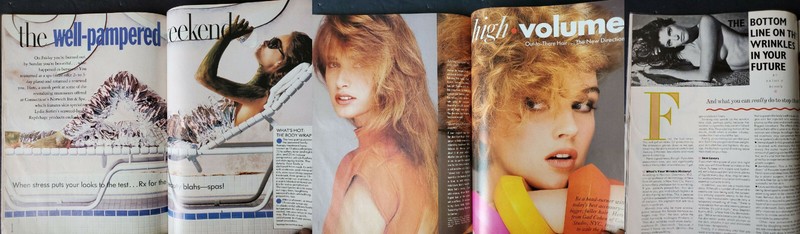 1988 Mademoiselle Rachel Hunter Talisa SOTO Harrison Ford FAMKE Janssen S Lanza gallery
