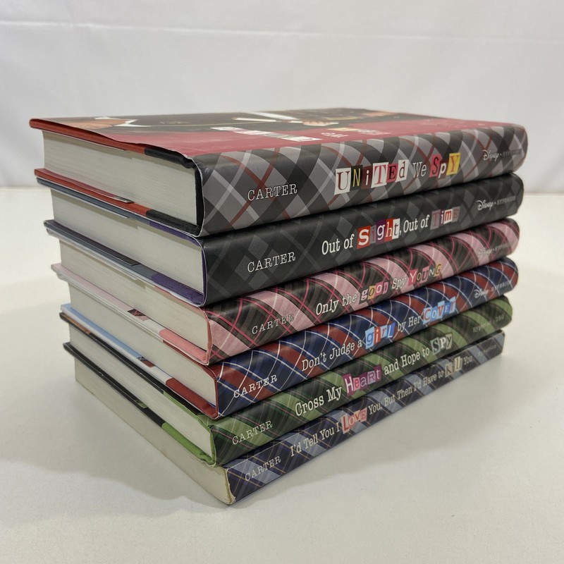 6 Ally Carter Gallagher Girls Complete Series Mixed Books Disney Hyperion Lot gallery