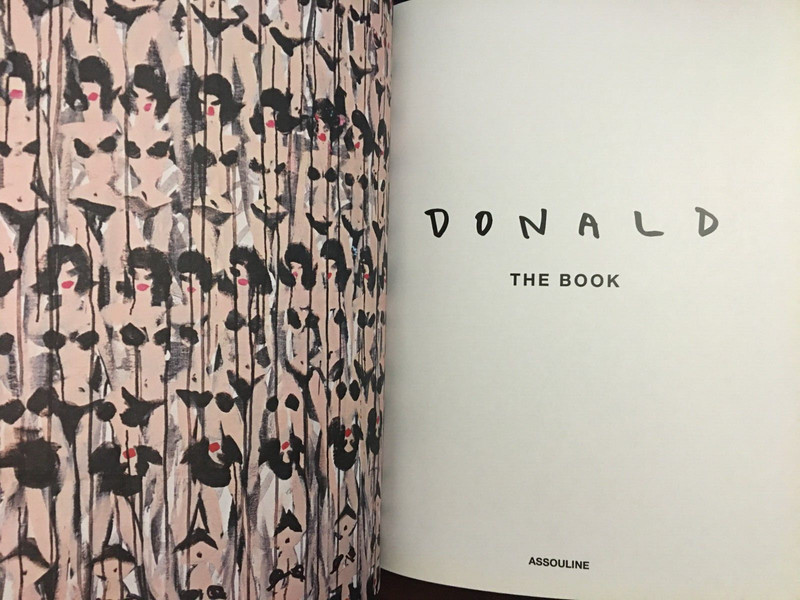 Donald: The Book - Art by Donald Robertson 2017 Assouline Hardcover John Demsey gallery