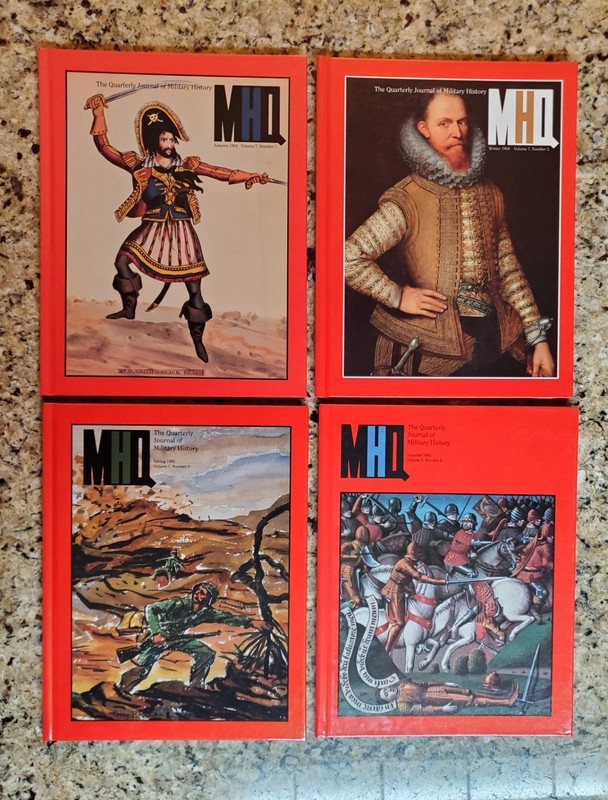 MHQ The Quarterly Journal of Military History Vol 7 Vol 8 Vol 9 Vol 10 Lot of 12 gallery