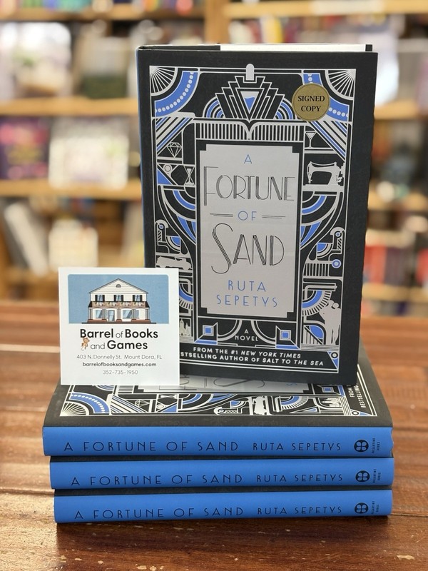 A Fortune of Sand Ruta Sepetys 1st/1st Hand Signed Limited Historical Fiction