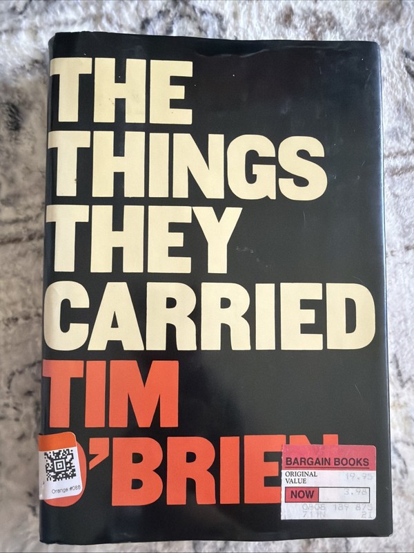 The Things They Carried Tim O’Brien Hardcover 1st Edition 1st Print 1990