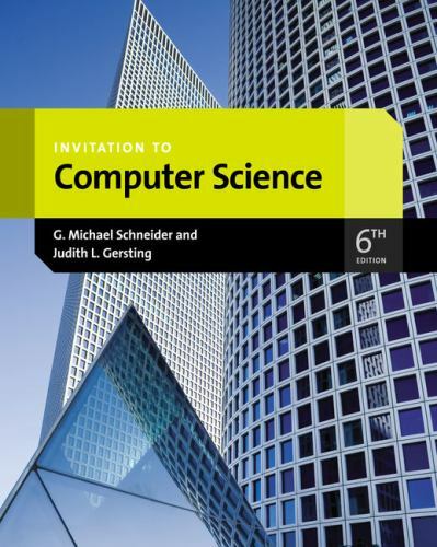 Invitation to Computer Science – 1133190820, GMichael Schneider, paperback