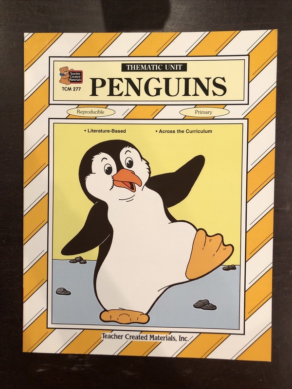 Thematic Units Ser.: Penguins by Lola Willrich (1993, Trade Paperback, Teacher’s