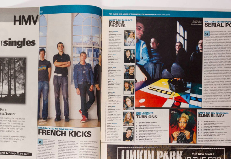 JAMIE HEWLETT GORILLAZ DAMON ALBARN EMINEM MICHAEL JACKSON PJ NME October 2001 gallery