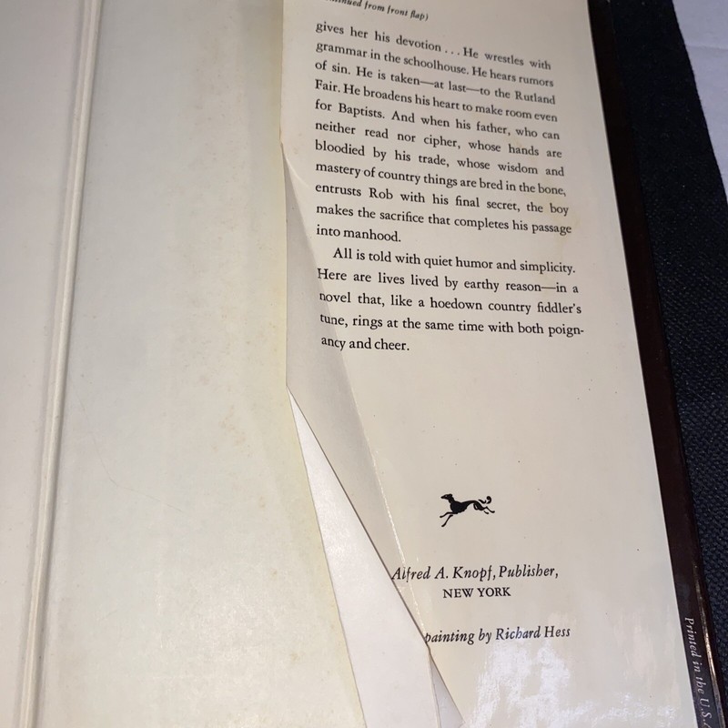 A Day No Pigs Would Die by Robert Newton Peck 1972 First Edition Hardcover/DJ gallery
