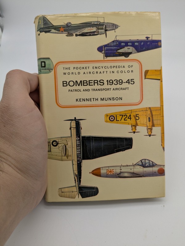Kenneth Munson / Bombers 1939-45 Patrol and Transport Aircraft 1st Edition 1969