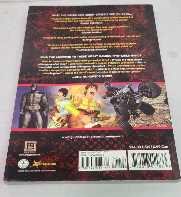 Guinness World Record Gamer Editions Lot Of 6 2010 -2013-2014-2015-2016 & 2017 gallery