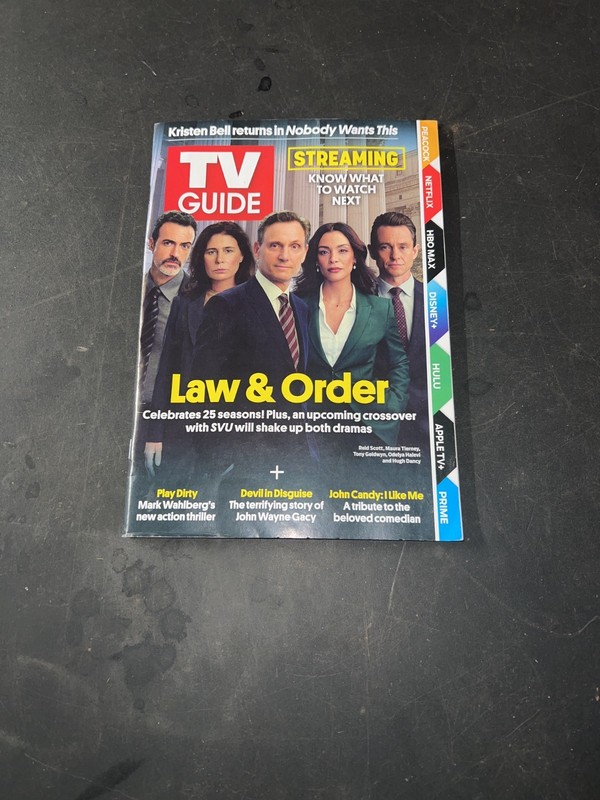 TV Guide Magazine September 29 2025 One Chicago & Law & Order Cover gallery