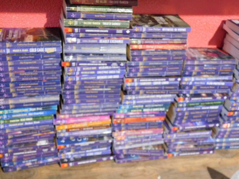 Love Inspired Suspense lot of 10 Romance Paperbacks Random Mix of Books