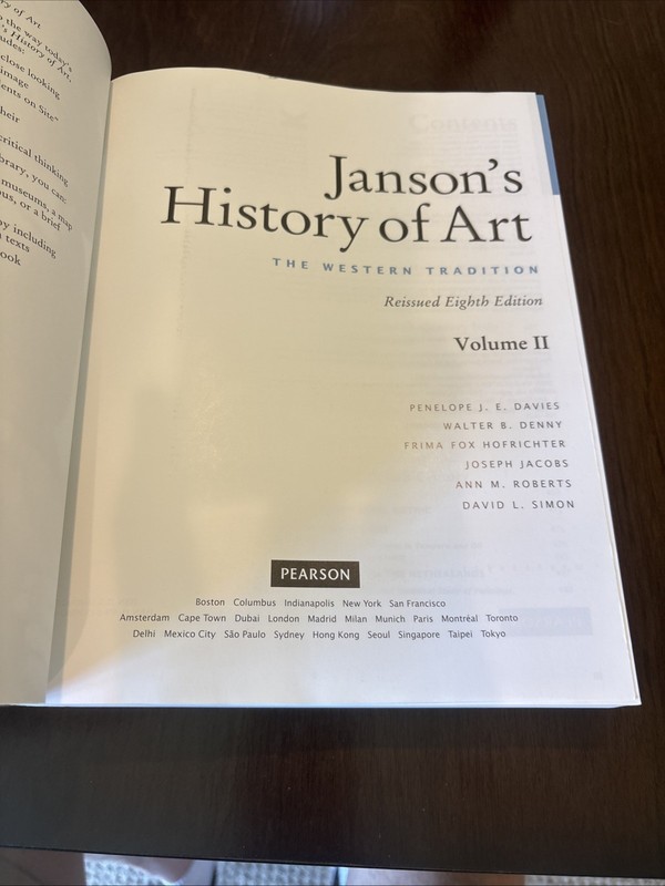 Janson's History Of Art Volume II, Reissued Eighth Edition 2016 Pearson Textbook gallery