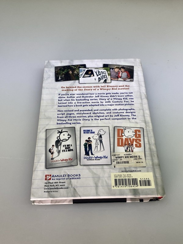 Wimpy Kid Movie Diary By Jeff Kinney Hardcover gallery