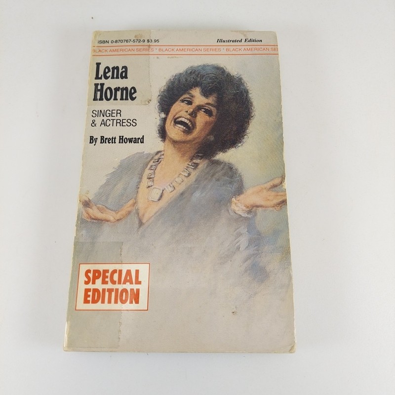 Lena Horne Singer & Actress by Brett Howard Black American Series Illus PB 1991
