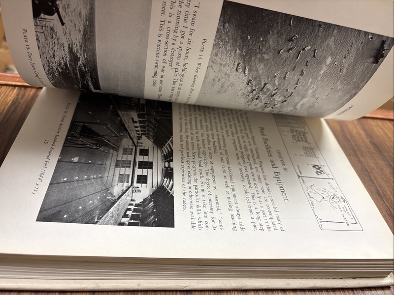 Swimming A Naval Aviation Physical Training Manual U.S. Naval Institute 1944 DJ gallery