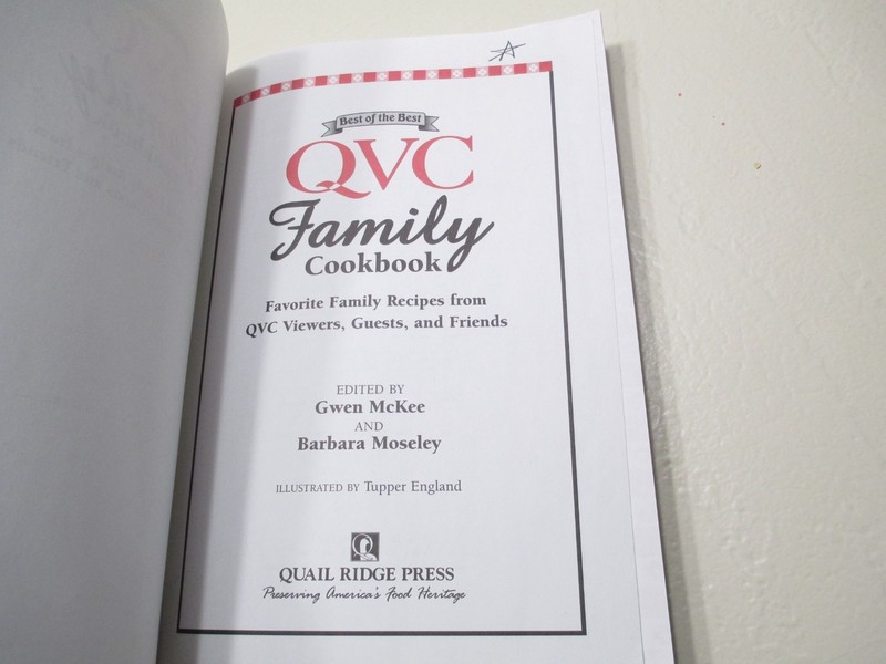 Best of the Best QVC Family Cookbook - Gwen McKee and Barbara Moseley - 2005 PB gallery
