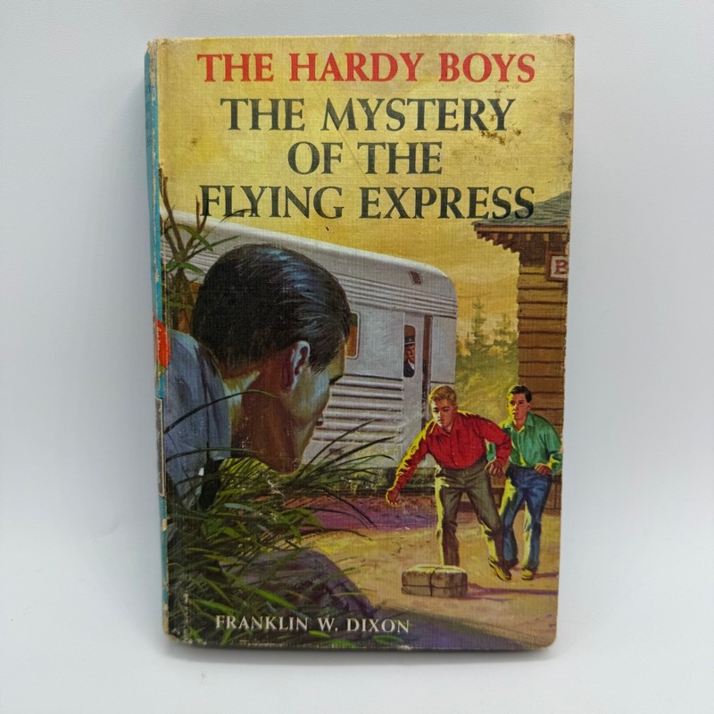 The Hardy Boys #20 Mystery of the Flying Express Vintage Childrens Mystery Book