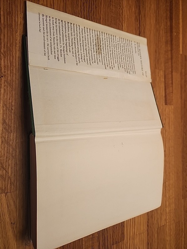 THE MODERN HISTORY OF MONGOLIA (THE PRAEGER ASIA-AFRICA Charles Bawden 1968 gallery