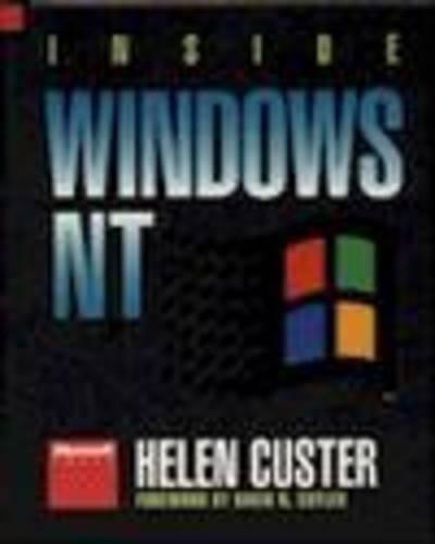 Inside Windows NT by Custer, Helen Paperback Book The Fast Free Shipping