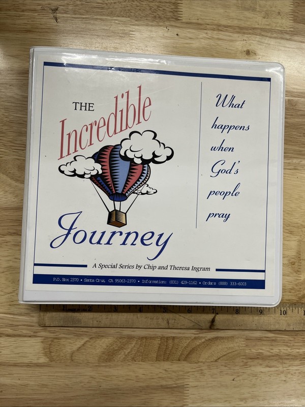 The incredible journey Chip Ingram casset Christian Series happens God’s pray