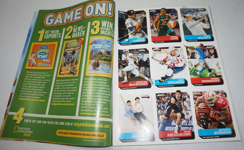 2016 Sports Illustrated Kids Ice Age Collision Course Magazine with Card Inserts gallery