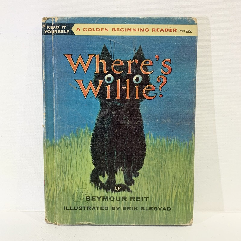 1961 Where’s Willie?: A Golden Read-It-Yourself Book by Seymour Reit HARD COVER