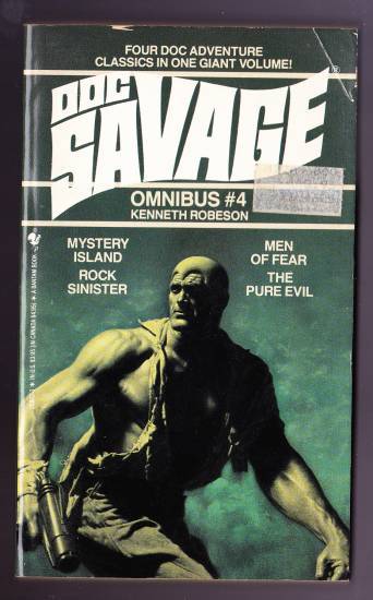 DOC SAVAGE OMNIBUS #4 by Kenneth Robeson – 1987 paperback – 394 pages
