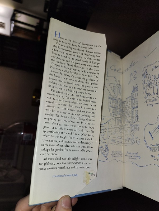 La Bonne Table by Ludwig Bemelmans 1st Print 1964 Hardcover Simon & Schuster gallery