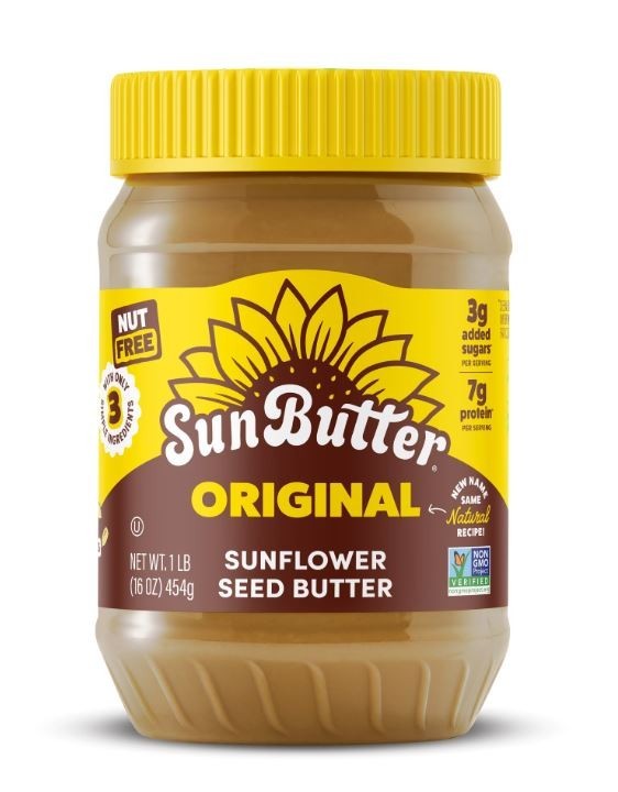SunButter Original Sunflower Seed Butter 16 oz Jar