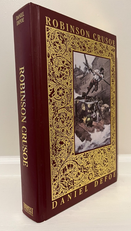 Robinson Crusoe by Daniel Dafoe (1999, Hardcover) Deluxe Edition
