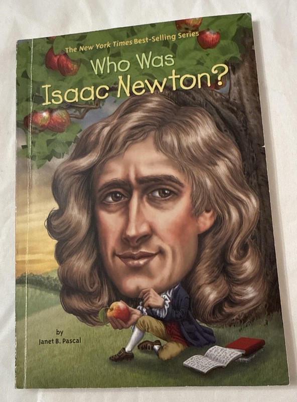 Who Was Isaac Newton? Illustrated Paperback Nonfiction Book English Pre-Owned