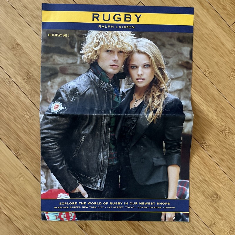 Rare RALPH LAUREN Holiday 2011 RUGBY Catalog Lookbook Men’s Women’s