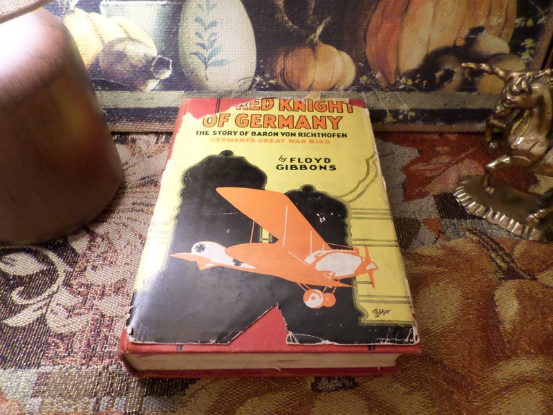 The Red Knight of Germany 1927 Floyd Gibbons Vintage Hardcover /w DJ