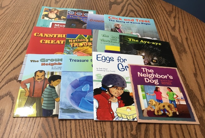 FOUNTAS & PINNELL LEVELED LITERACY INTERVENTION 12 COLOR READERS / RED LEVEL J