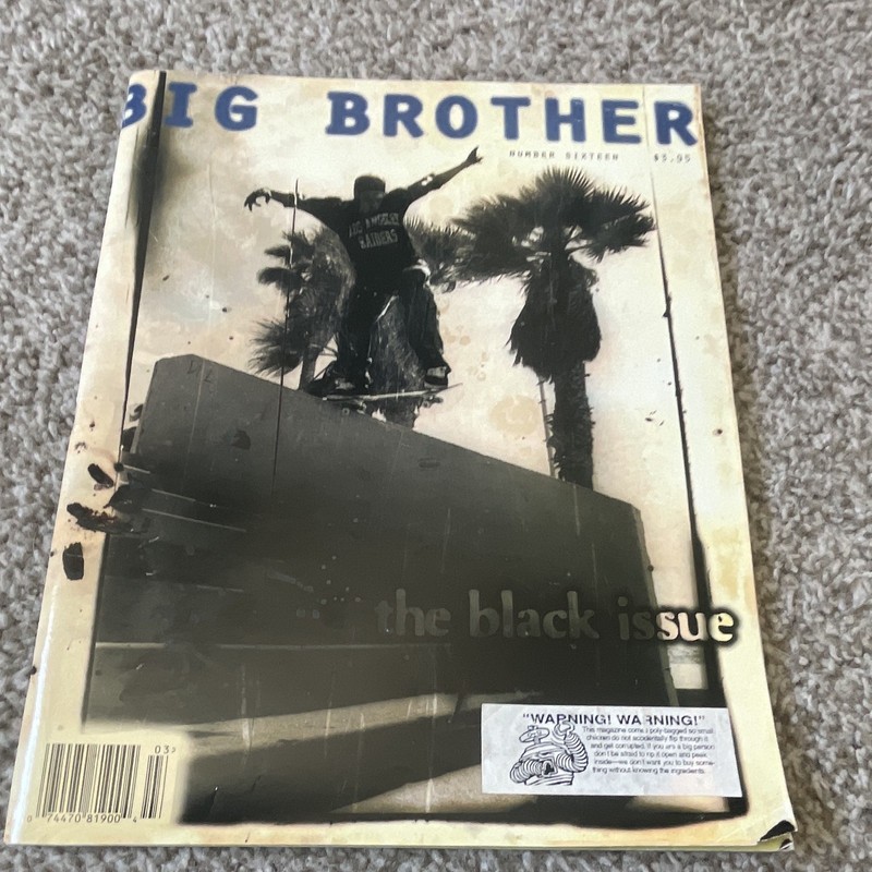 Big Brother Magazine Issue 16 First Black History Month In Skating