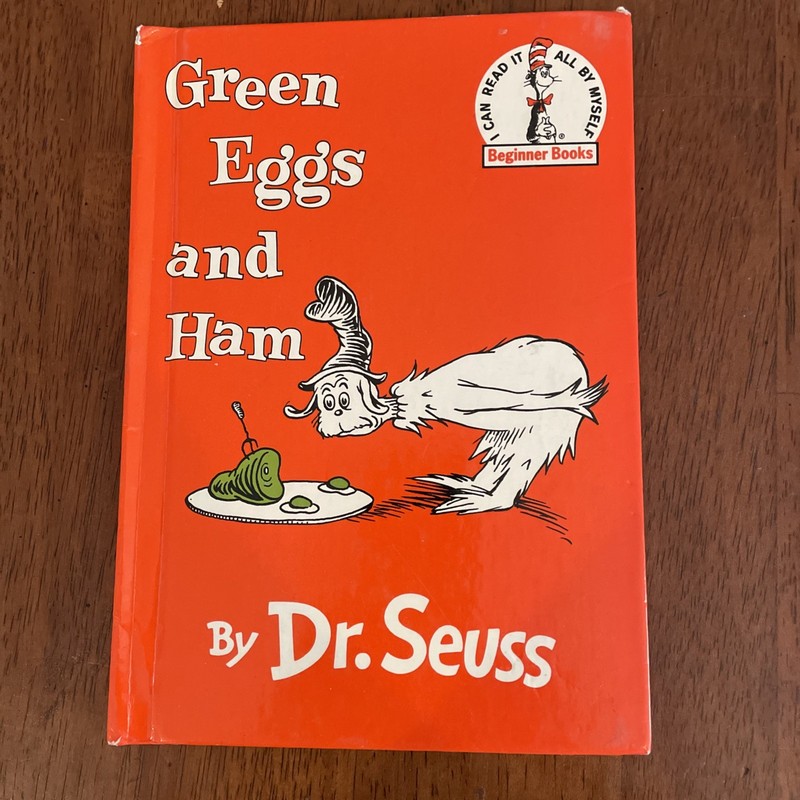 Beginner Books(R) Ser.: Green Eggs and Ham by Seuss (1960, Library Binding