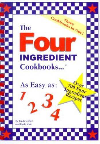 The Four Ingredient Cookbooks-Three Cookbooks in One! – Plastic Comb – VERY GOOD