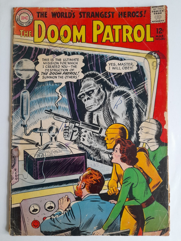 Doom Patrol #86 Mar 1964 Fair/Good 1.5 First issue to titled series