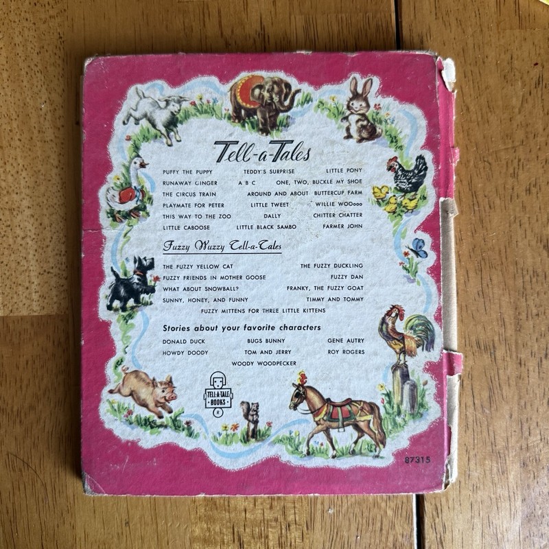 Vintage 1940’s Pussy-Willow, Rowdy Tell a Tale Children’s Book McKean Jane Wyatt gallery