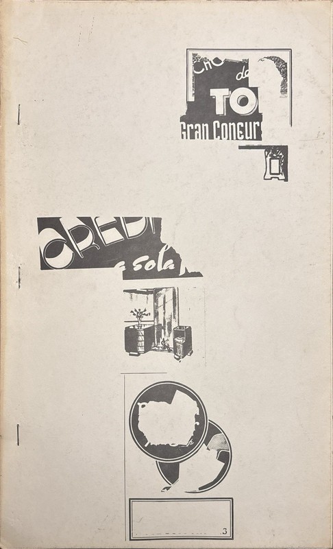 Chicago 3 1972 Alice Notley Clark Coolidge Ted Berrigan Mimeo