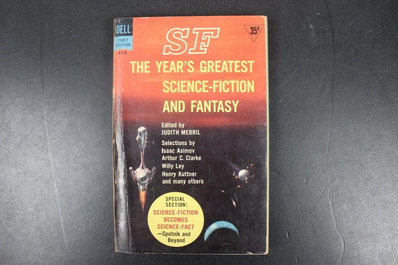 SF The Year’s Greatest Science-Fiction & Fantasy Merril 1958 Dell First Ed PB
