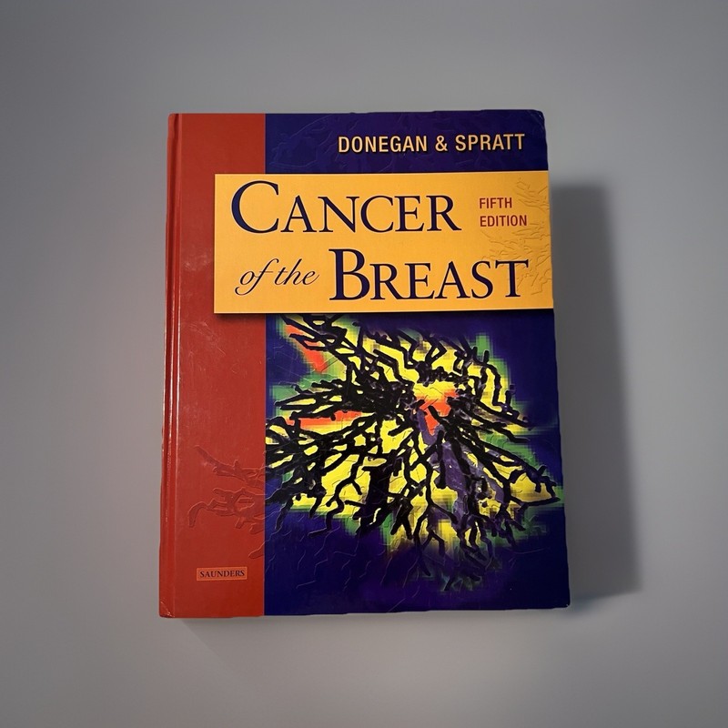 Cancer of the Breast 5th Edition Hardcover Textbook Donegan/Spratt 2002 Medical