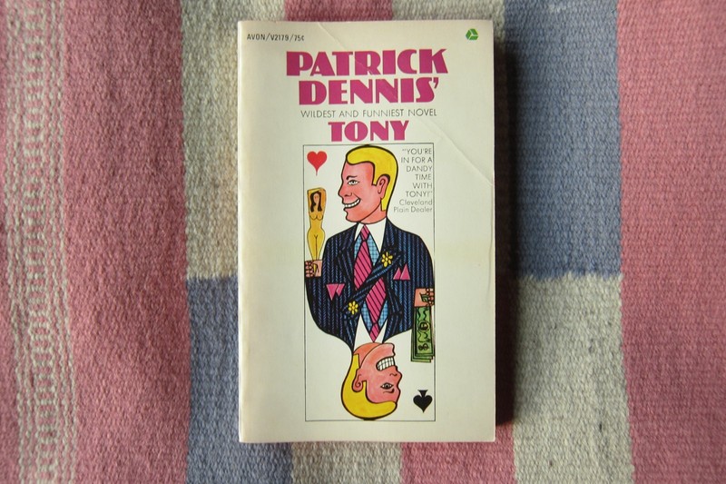 Vintage 1967 First Avon Edition TONY by Patrick Dennis (Auntie Mame) Paperback