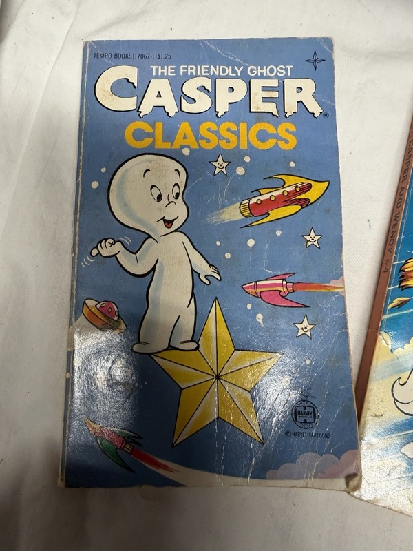 3 Tempo Books 70’s Casper The Friendly Ghost Paperback Books gallery