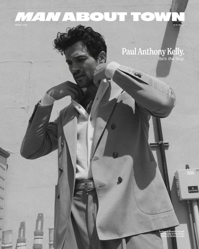 Man About Town Magazine Spring / Summer 2026 Issue 38 – Paul Anthony Kelly cover